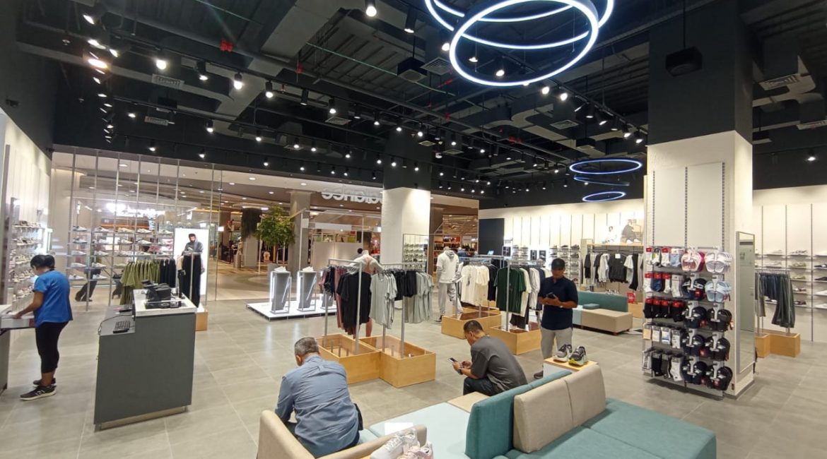 New balance living world alam sutera