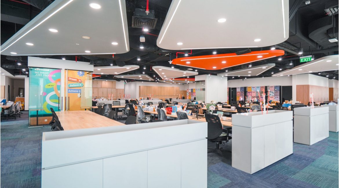 Map tech office