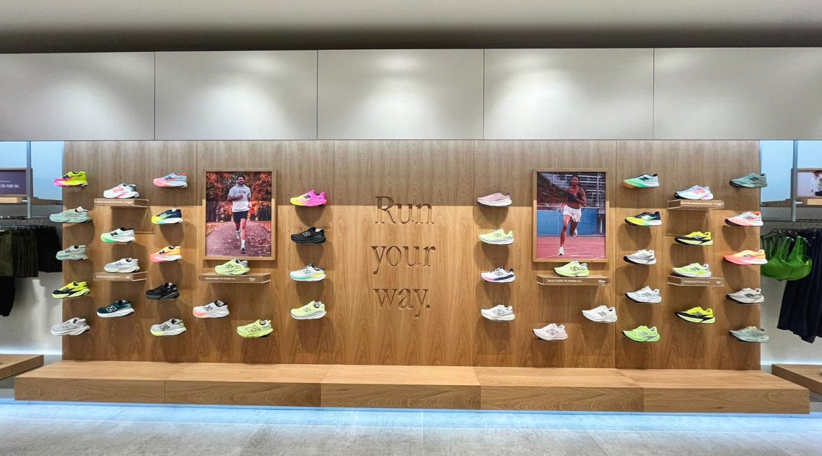 New balance retail